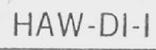 HAW-DI-I