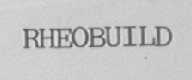RHEOBUILD