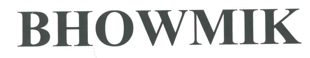 BHOWMIK