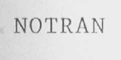 NOTRAN