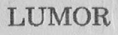 LUMOR
