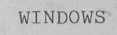 WINDOWS