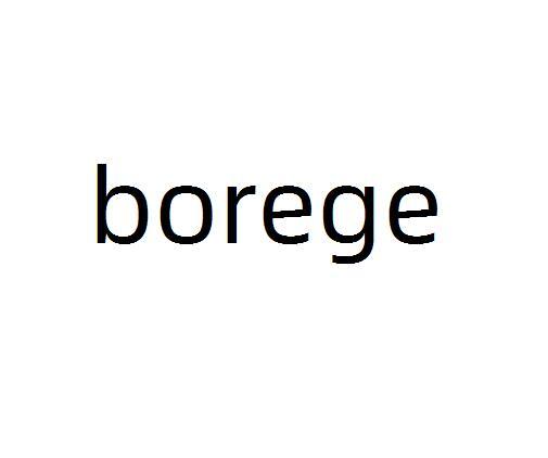 BOREGE