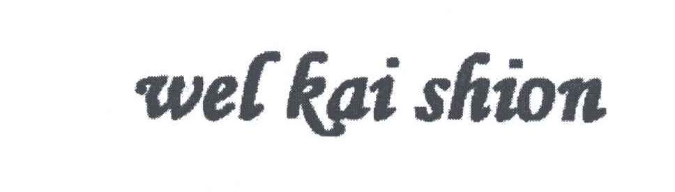 WEL KAI SHION