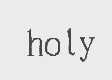 HOLY