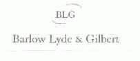 BLG BARLOW LYDE & GILBERT