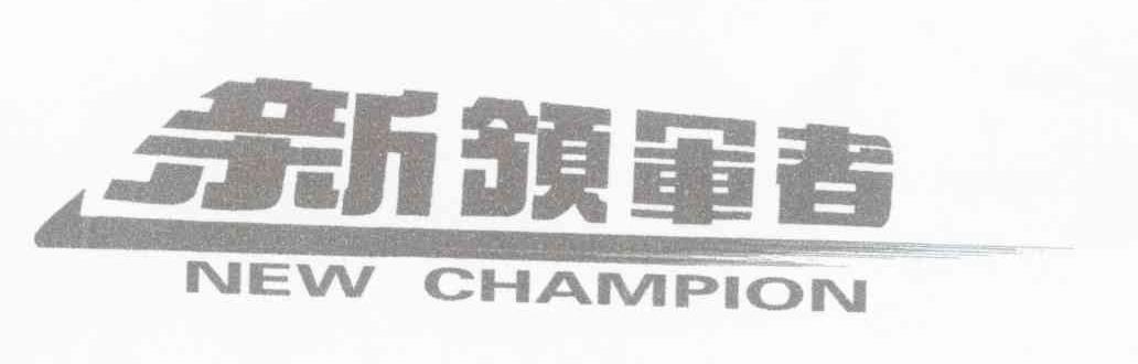 新领军者 NEW CHAMPION