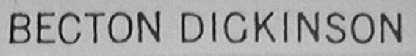 BECTONDICKINSON