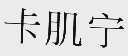 卡肌宁
