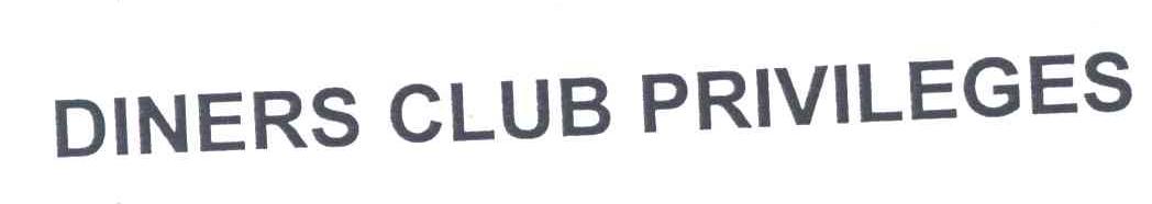 DINERS CLUB PRIVILEGES