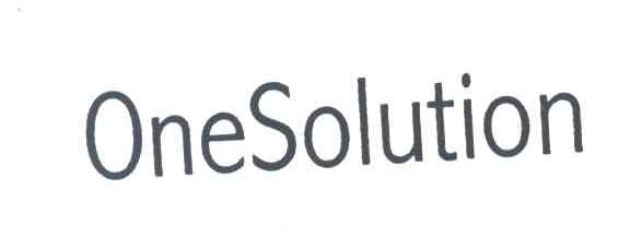 ONESOLUTION