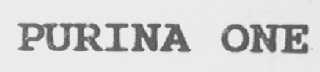 PURINA ONE