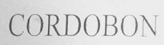 CORDOBON