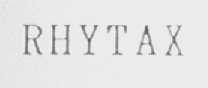 RHYTAX