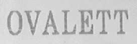 OVALETT