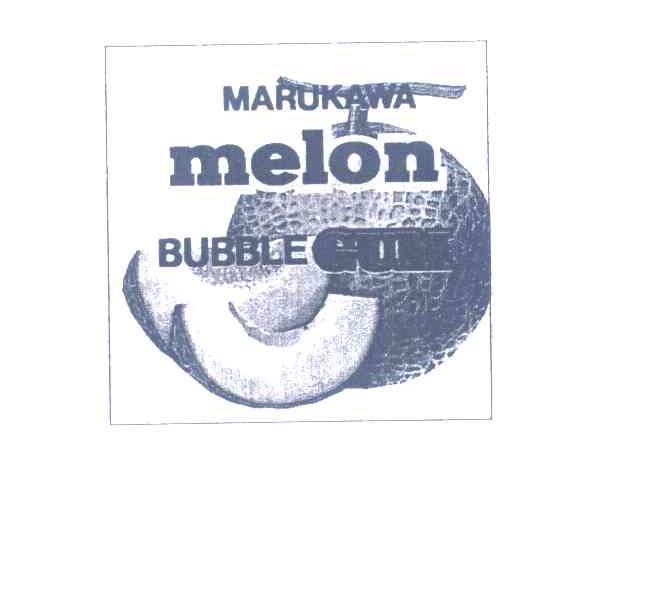 MARUKAWA;MELON BUBBLE GUM