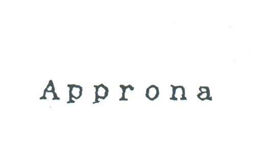 APPRONA