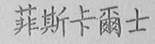 菲斯卡尔士