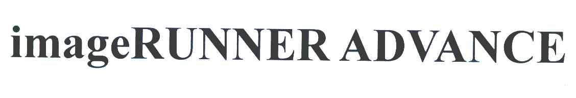 IMAGE RUNNER ADVANCE