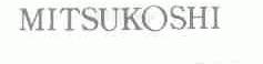 MITSUKOSHI