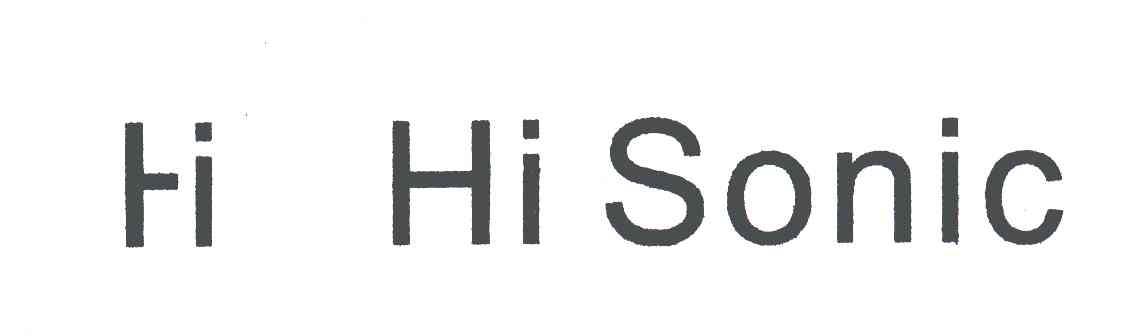HI HI SONIC