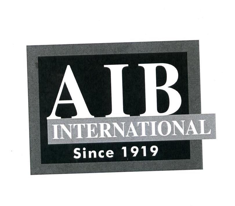 AIB INTERNATIONAL SINCE 1919