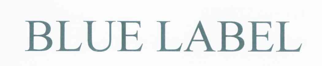 BLUE LABEL