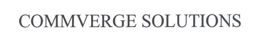 COMMVERGE SOLUTIONS