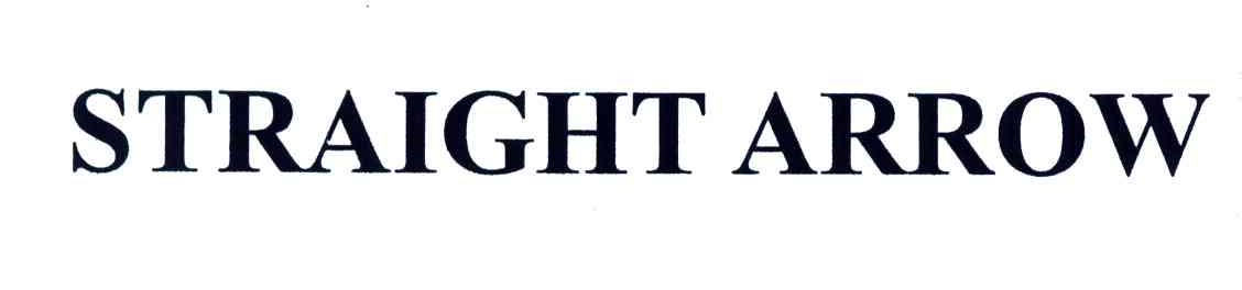 STRAIGHT ARROW