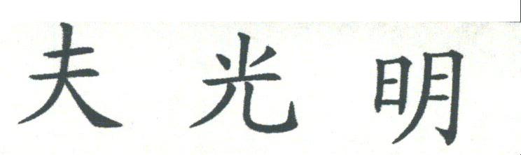 夫光明