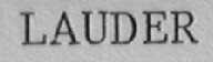 LAUDER
