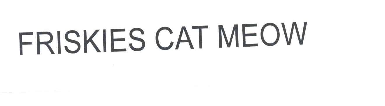 FRISKIES CAT MEOW
