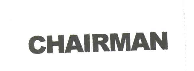 CHAIRMAN