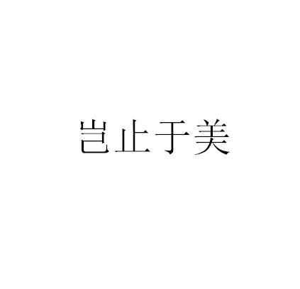 岂止于美