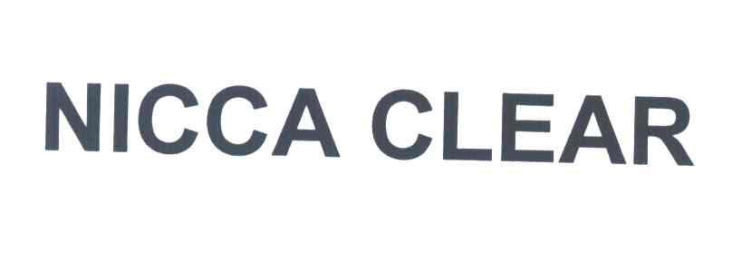 NICCA CLEAR