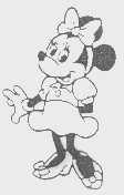 DRA WING OF MINNIE MOUSE  米老鼠