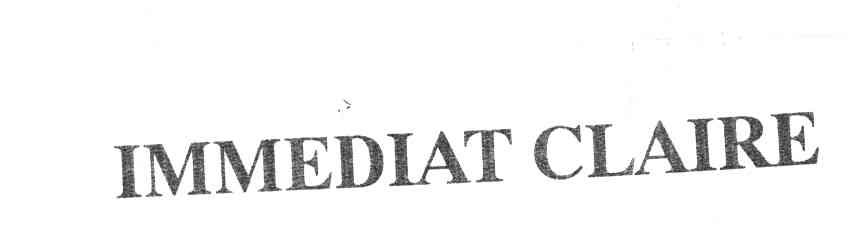 IMMEDIATCLAIRE