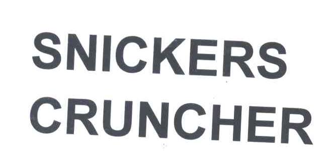 SNICKERS CRUNCHER