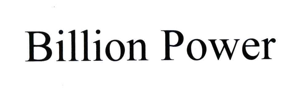 BILLION POWER