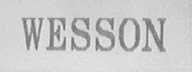 WESSON
