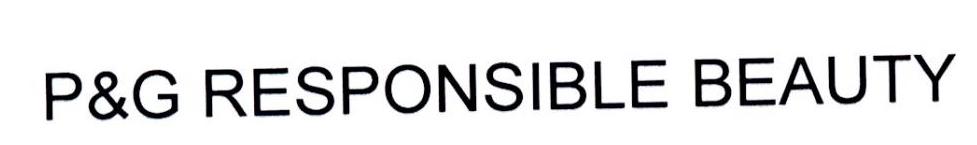 P&G RESPONSIBLE BEAUTY