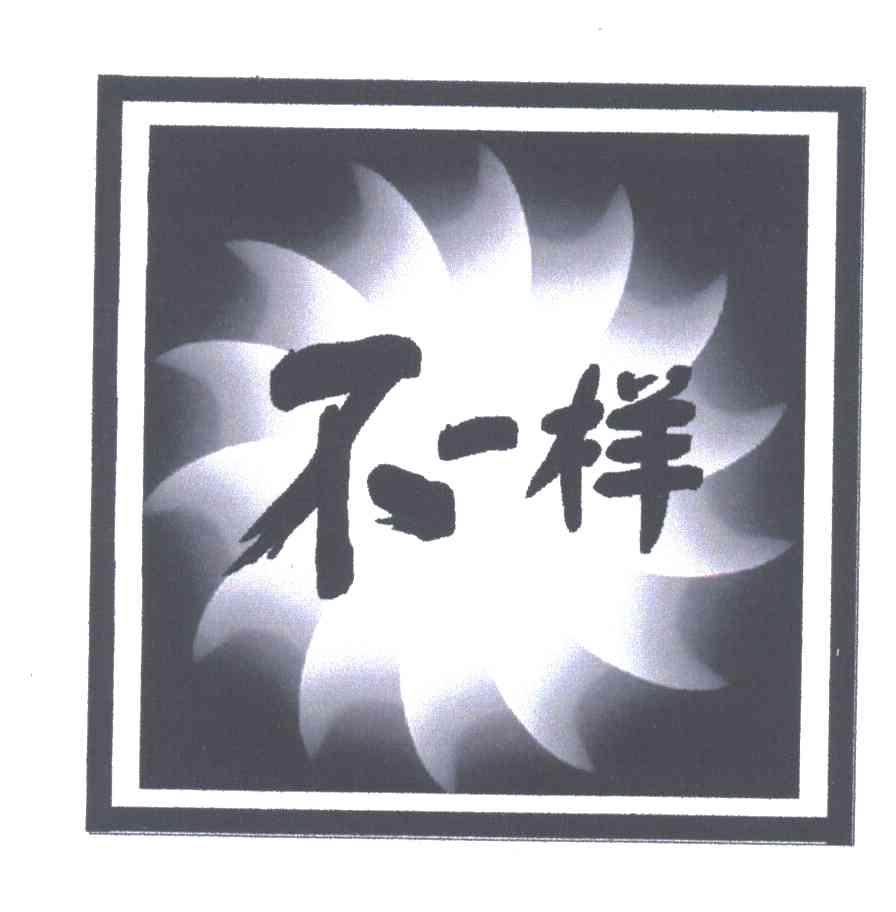 不一样