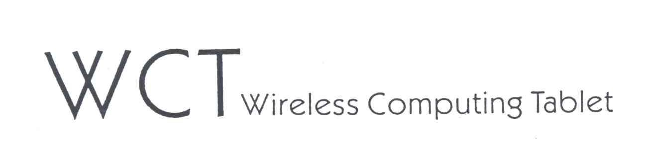 WCT WIRELESS COMPUTING TABLET