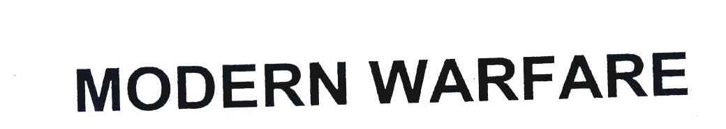 MODERN WARFARE