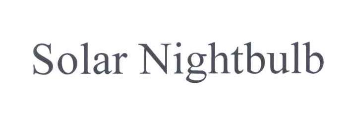 SOLAR NIGHT BULB