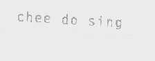CHEE DO SING