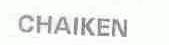 CHAIKEN