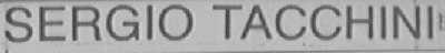 SERGIO TACCHINI