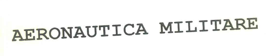 AERONAUTICA MILITARE