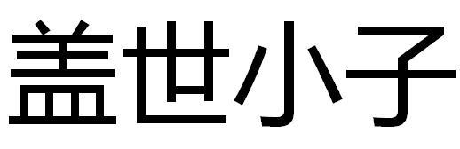 盖世小子
